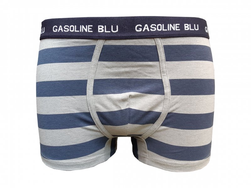 Gasoline blu boxerky pánské 5416 šedé | Vermali.cz